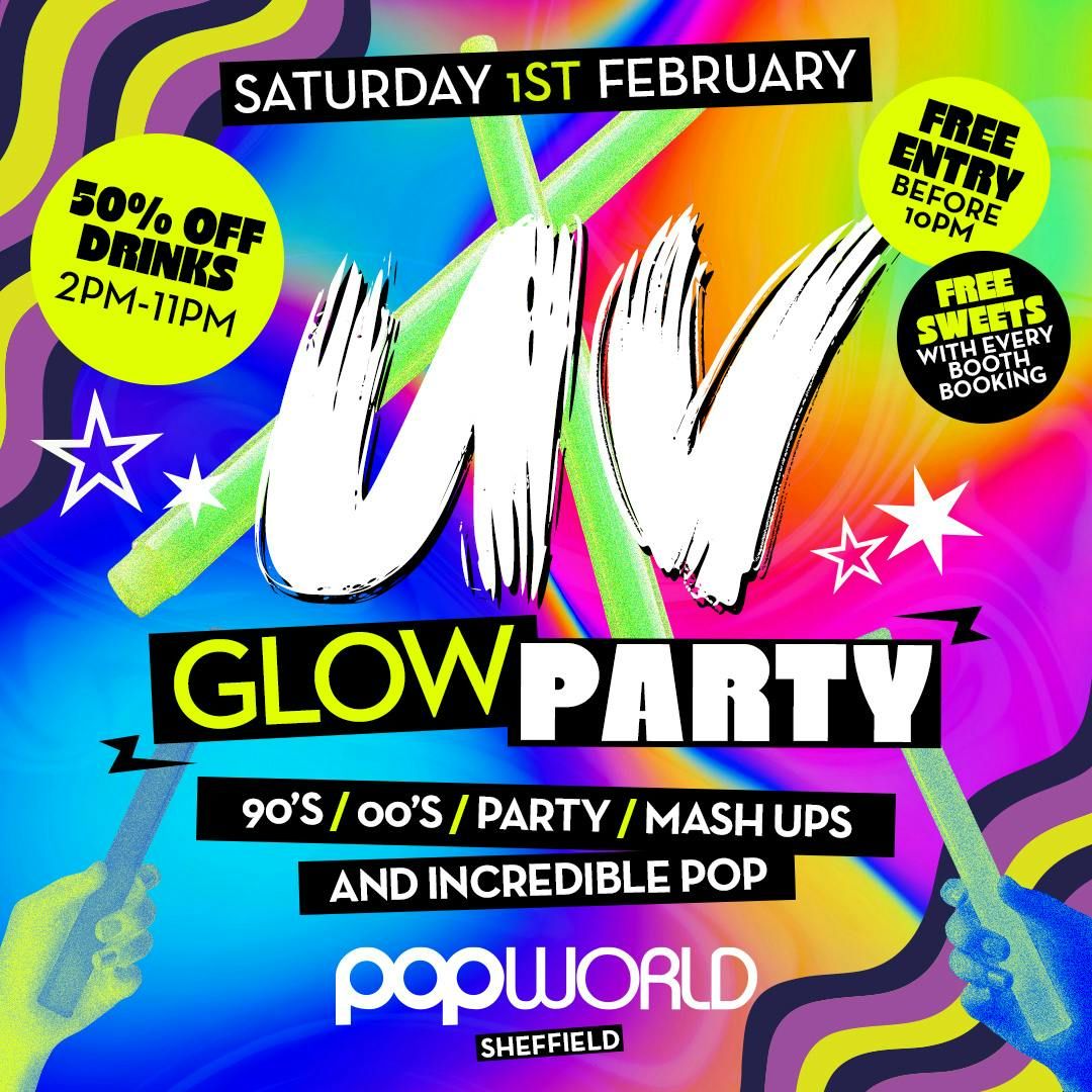 \ud83e\udde1\ud83d\udc9b UV Glow Party Saturday \ud83d\udc9a\ud83d\udc99