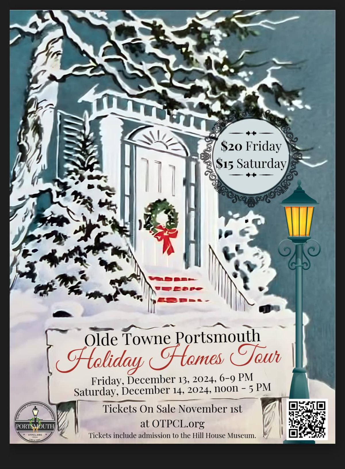 Olde Towne Holiday Homes Tour Dec 13 -14