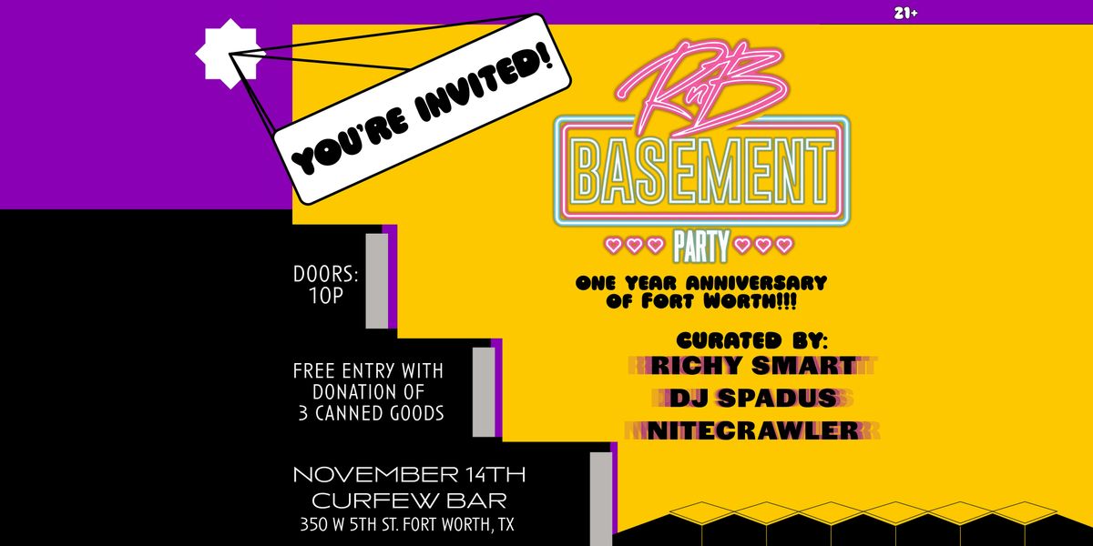 #RNBBasementParty