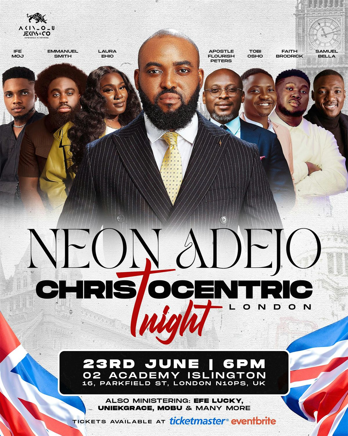 Christocentric Night w\/ Neon Adejo