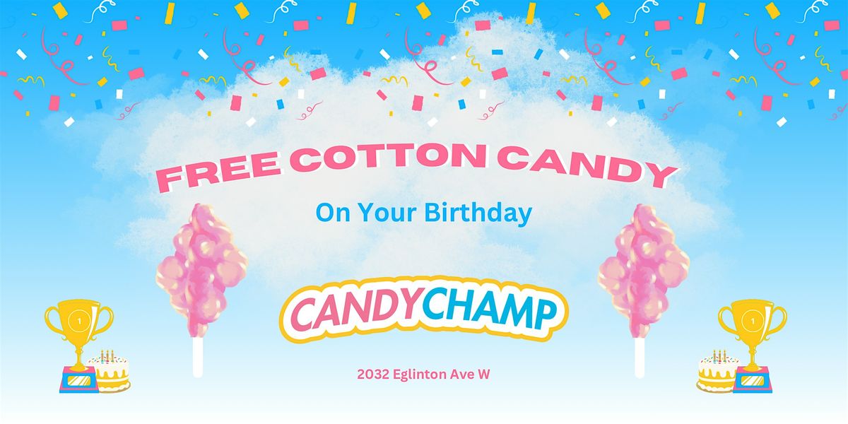 FREE COTTON CANDY