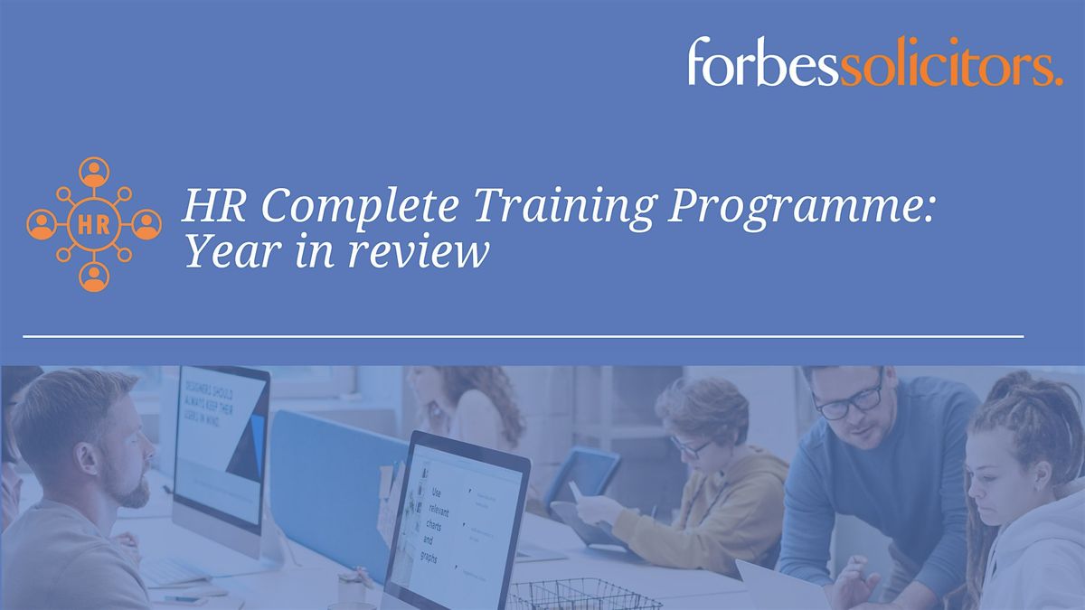 HR Complete Training: Year in review