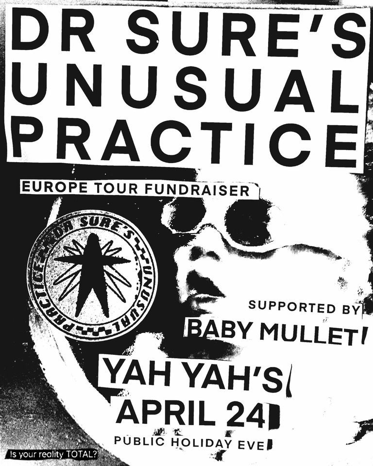 Dr Sure's Unusual Practice - Europe Fundraiser Show (Public Holiday Eve)
