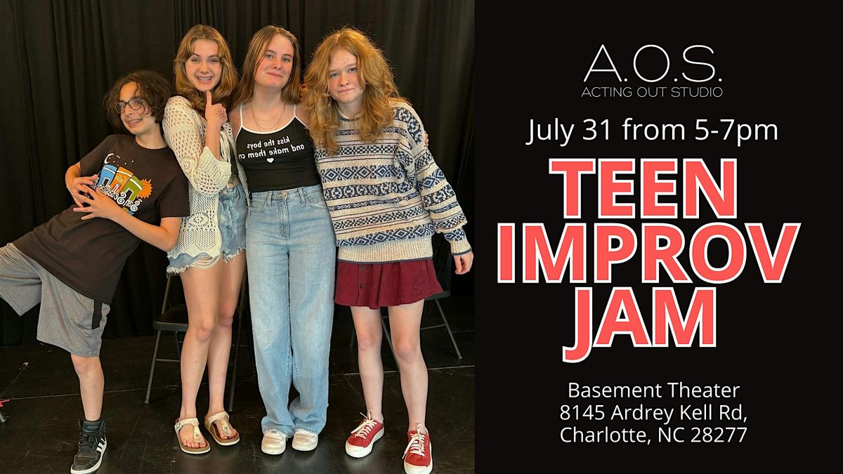 Teen Improv Jam  (Current Students Only)