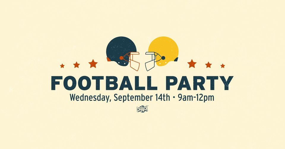 Football-Themed Mid-Month Party