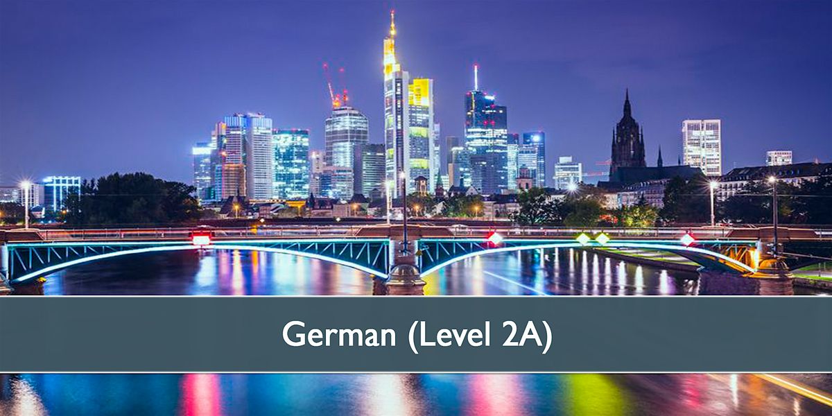 German Level 2 - October 2024