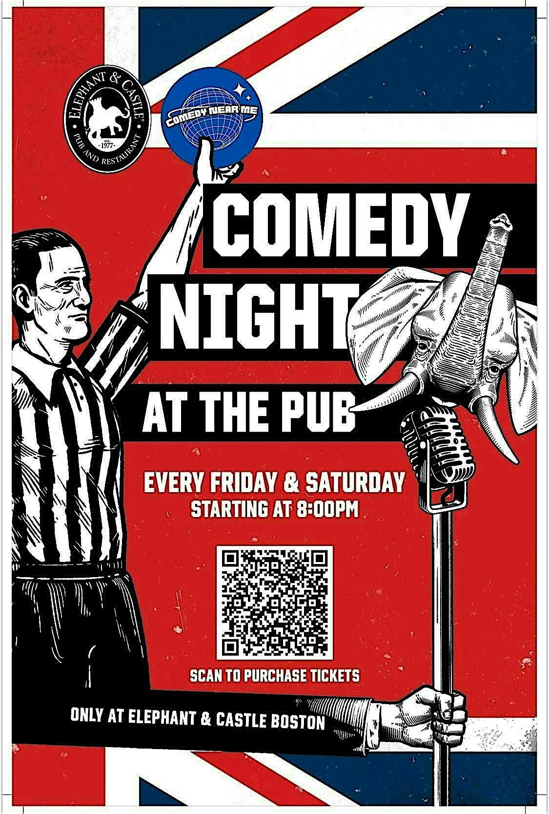 Comedy Night at The Elephant and Castle