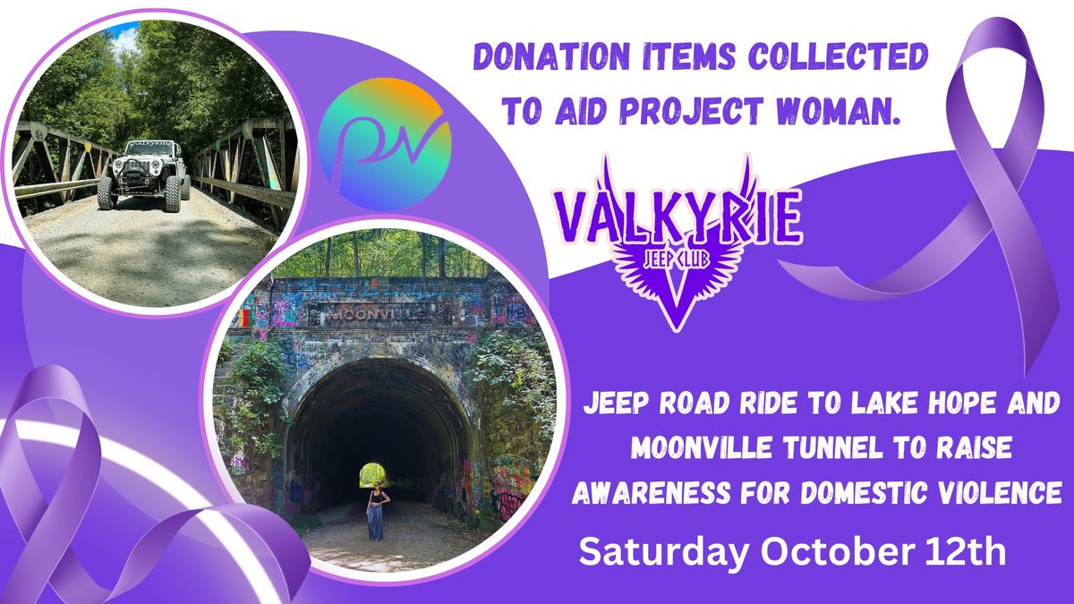 Fall Road Ride to Moonville for Project Woman 