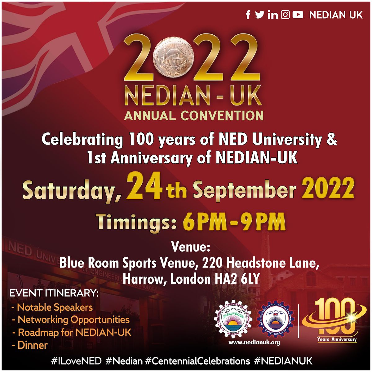 NEDIAN-UK CONVENTION 2022