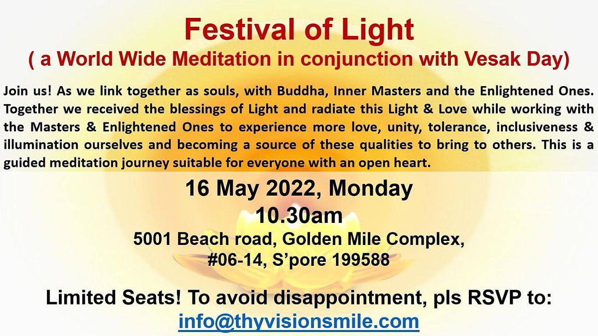 Festival of Light  - a World Wide Meditation Event