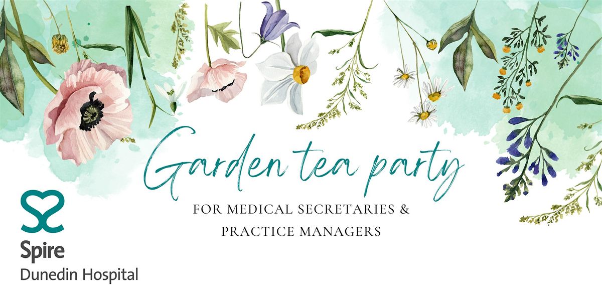 Garden Tea Party for Medical Secretaries and Practice Managers