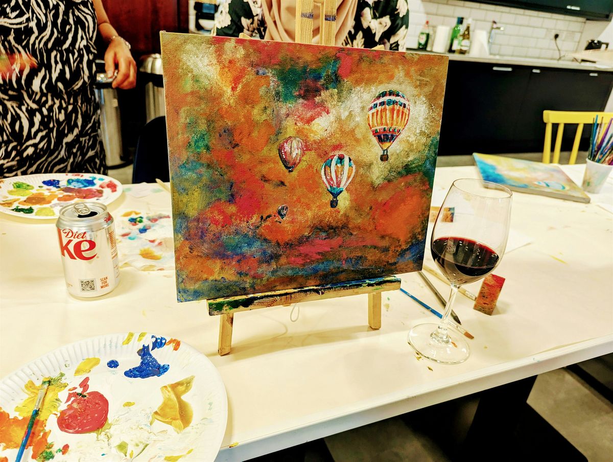 Sip and Paint - Come Fly with Me