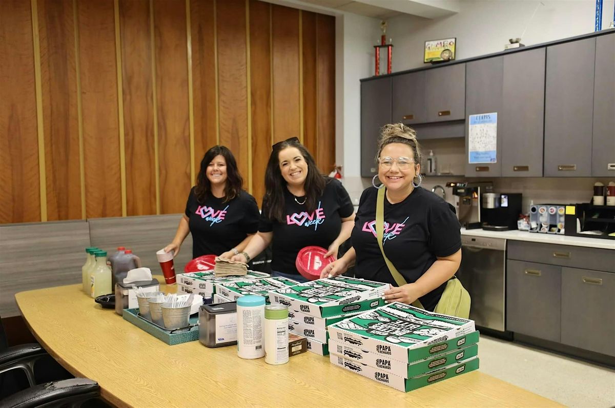 Meal Delivery! Escambia County Sherrifs at Pensacola Beach!