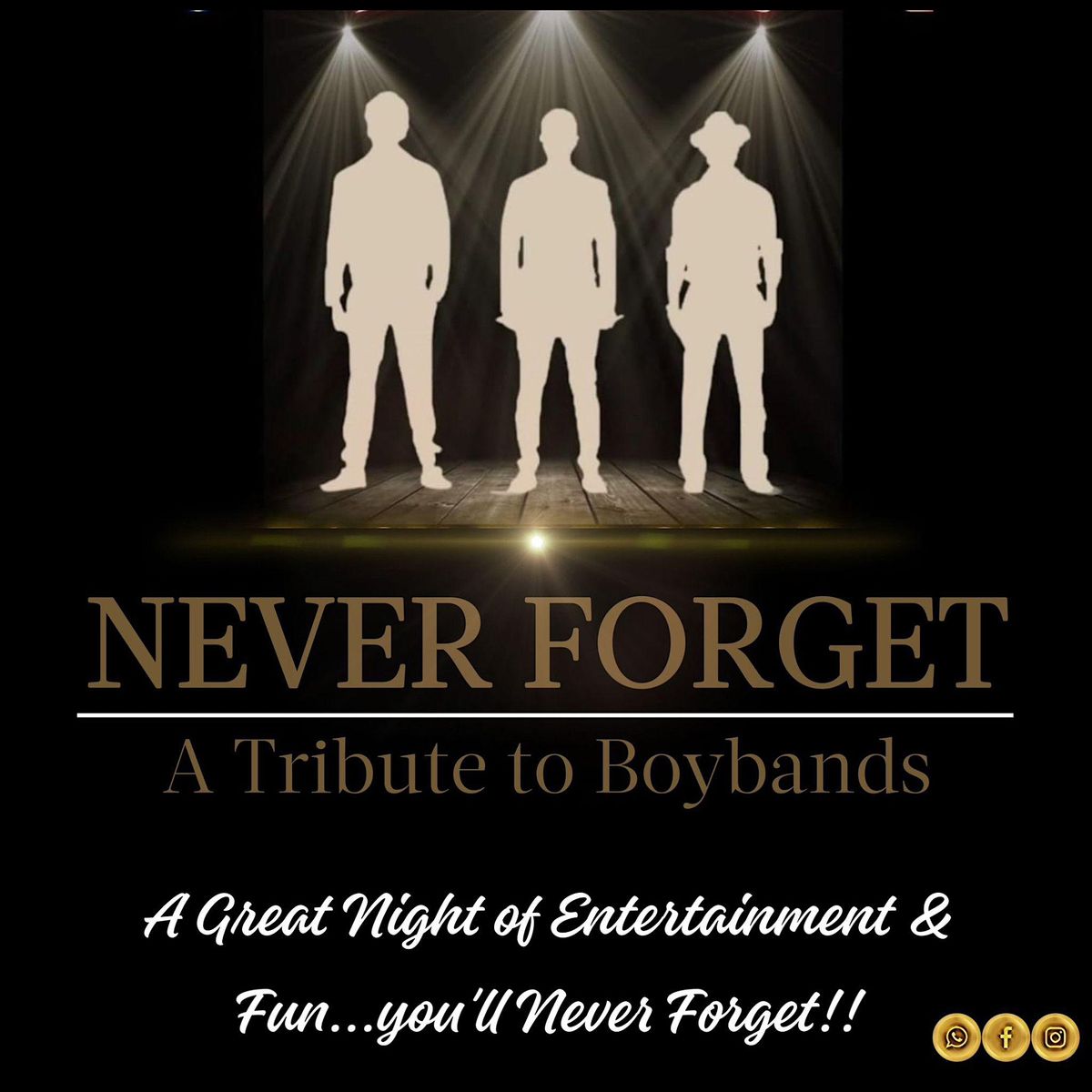 Never Forget - Take That Westlife Tribute @ The Loft Venue, OSheas Corner