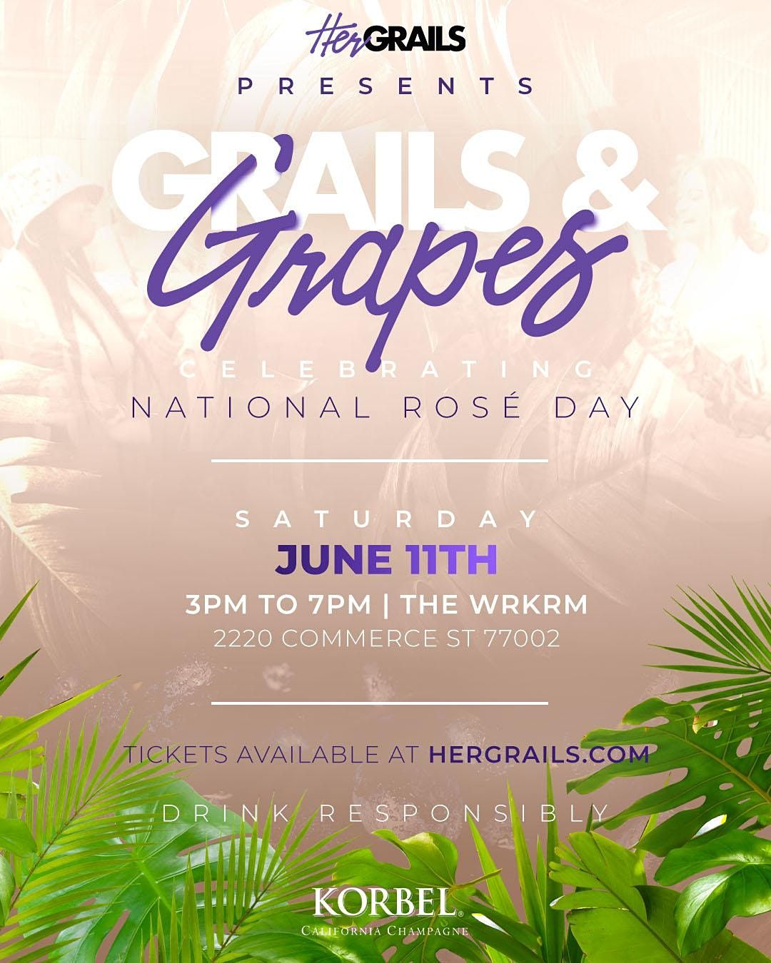 Grails & Grapes: Celebrating National Ros\u00e9 Day