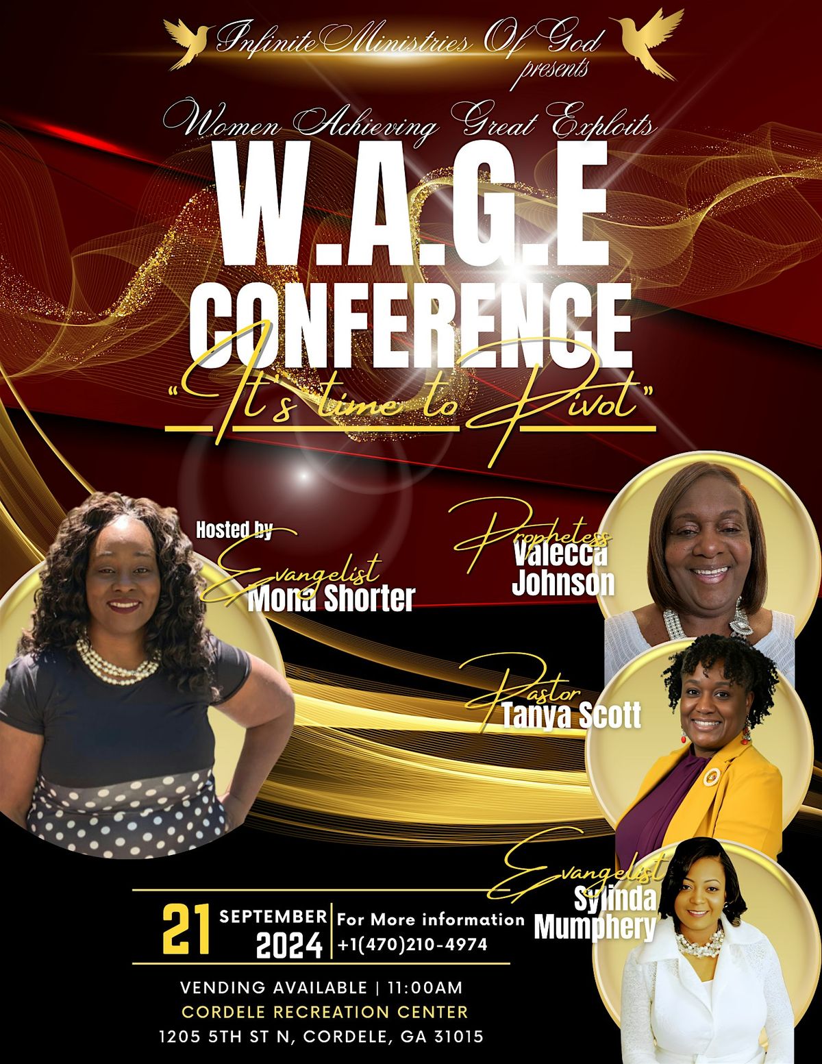 W.A.G.E    WOMEN CONFERENCE