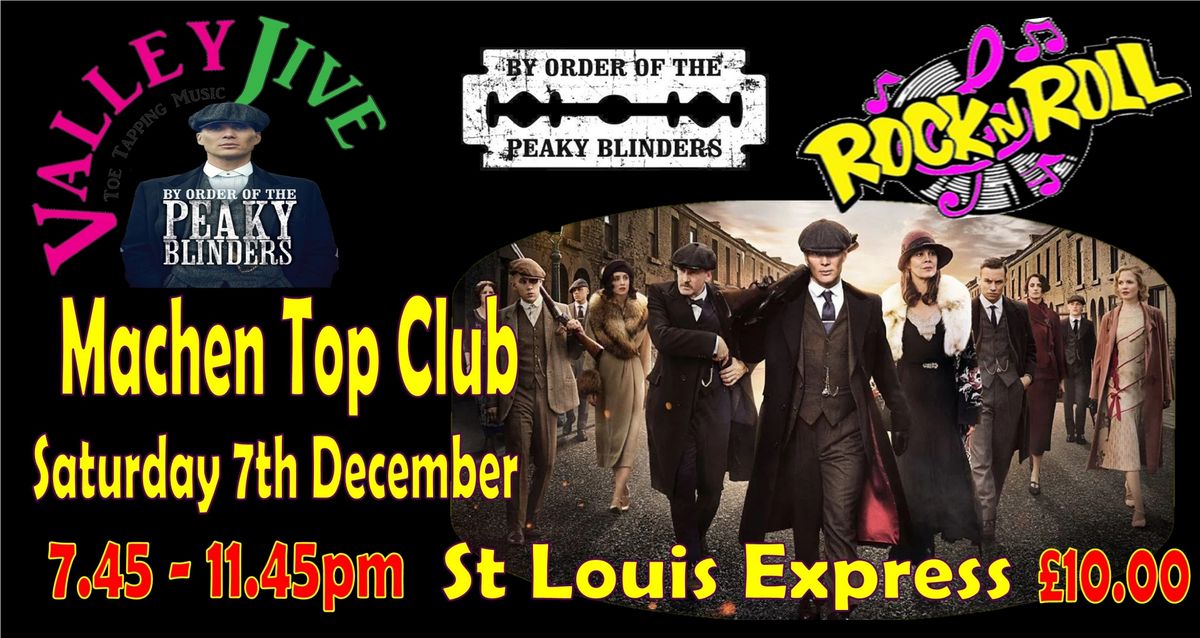 Valley Jive Xmas Peaky Blinder Party with St Louis Express