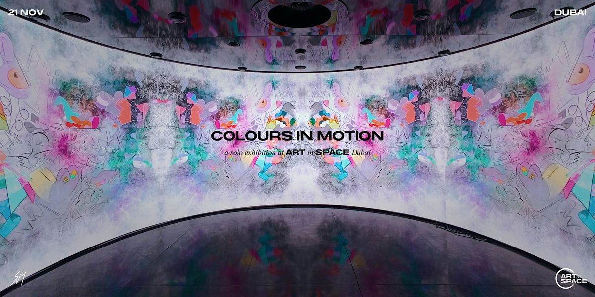 COLORS IN MOTION: The Joyful Fusion of Digital and Contemporary Art