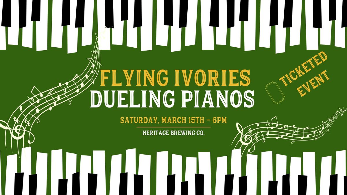 St Patrick's Day Dueling Piano with Flying Ivories 