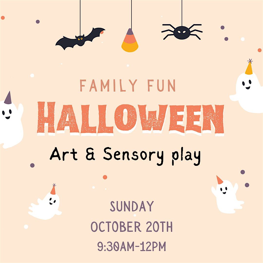 Halloween Themed Art and Sensory Play