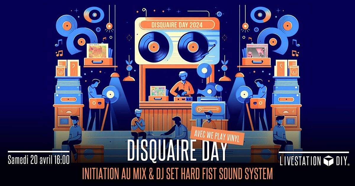 Disquaire Day : We Play Vinyl invite Hard Fist Records