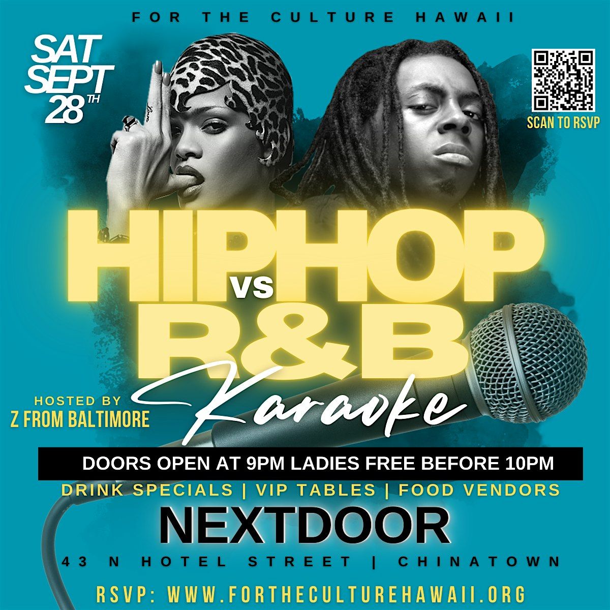 HIP HOP vs R&B KARAOKE PARTY