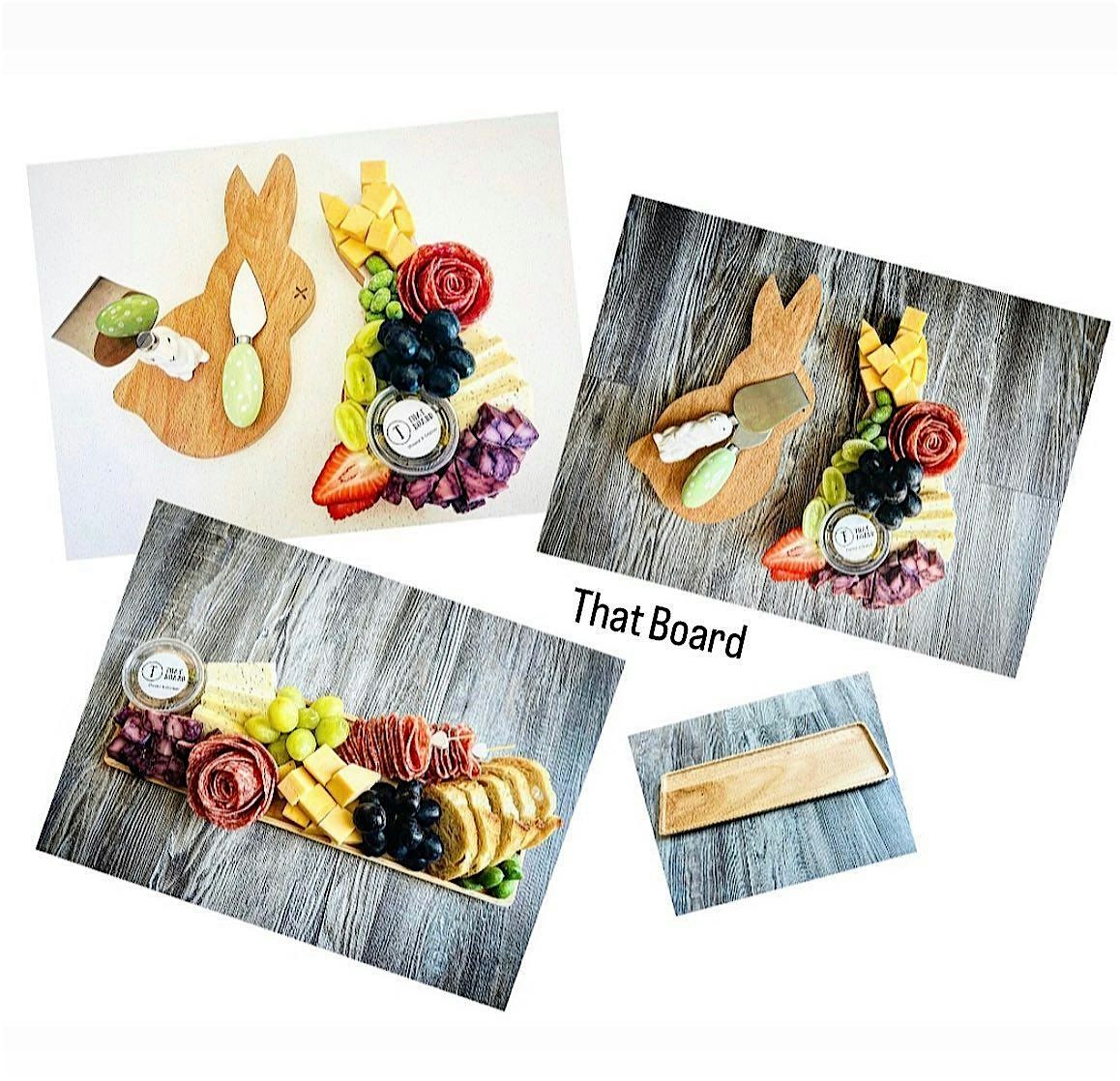 Easter Cheese & Charcuterie by Tess from That Board, Wine