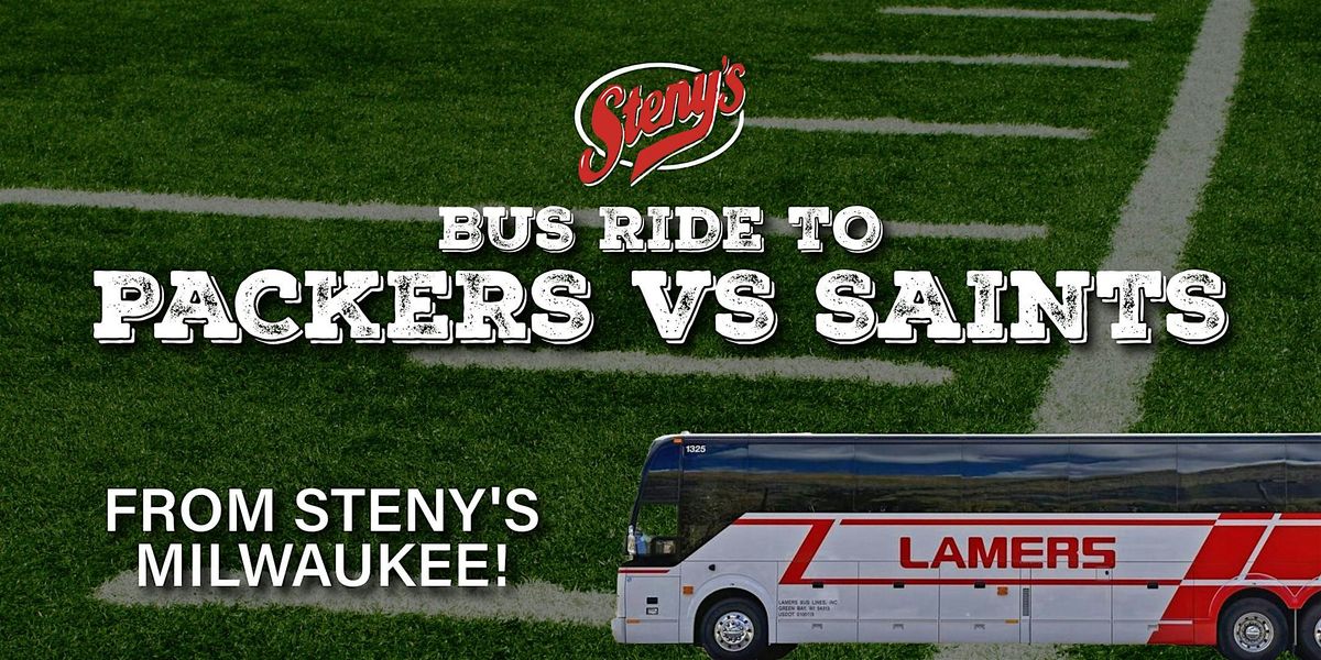 Milwaukee Bus Ride to Lambeau - Packers vs Saints!