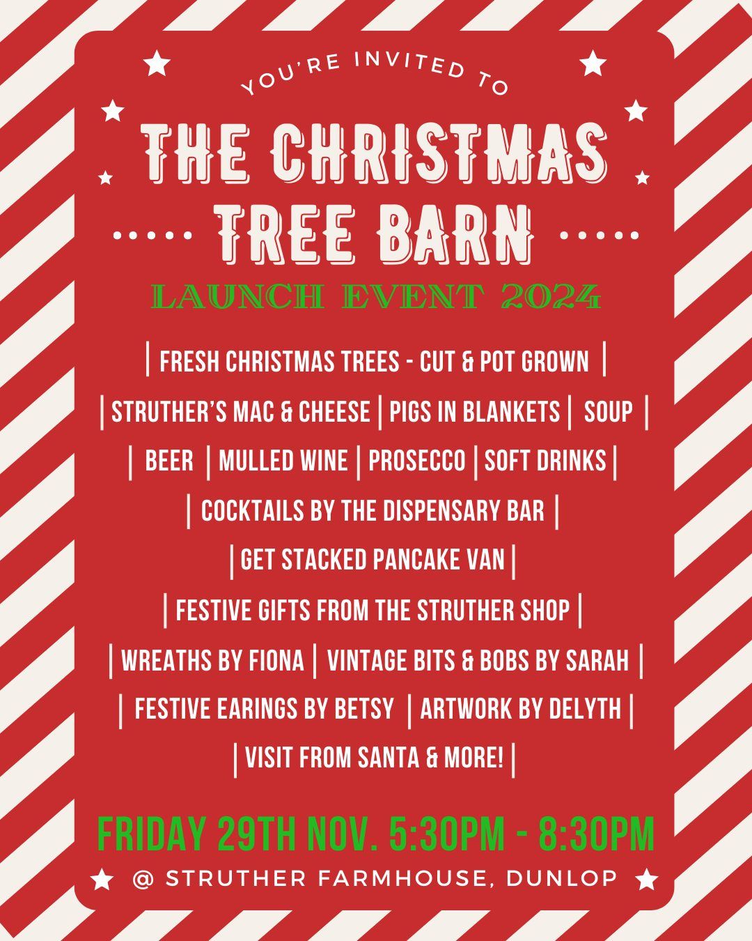 The Christmas Tree Barn - Launch Event 2024