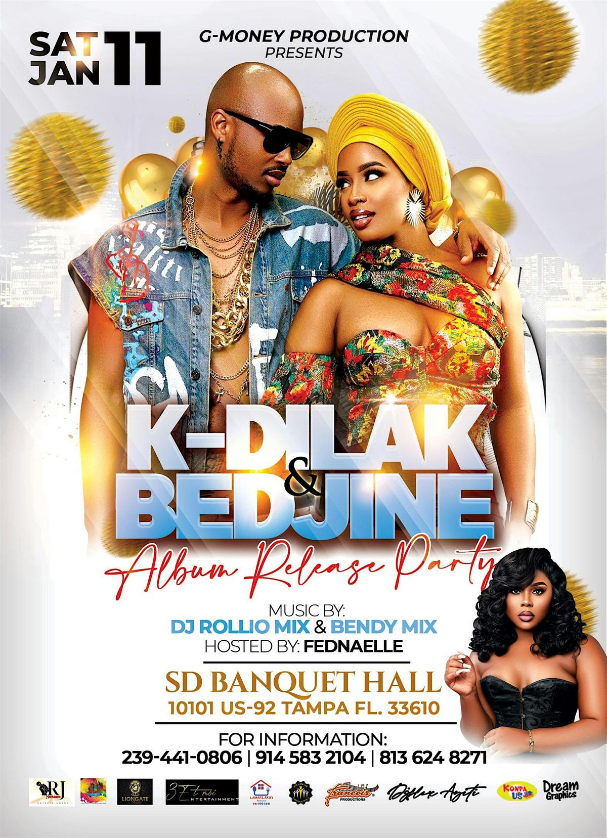 Bedjine K-dilak Album release party