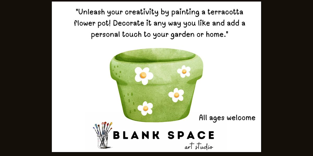 Paint a Flower pot Afternoon session