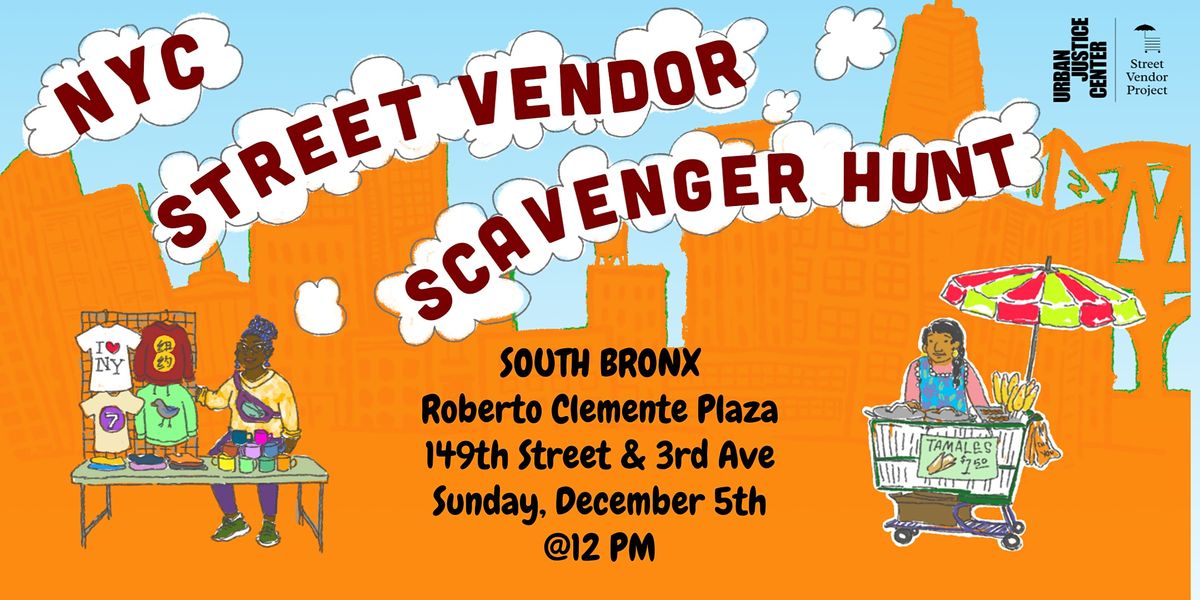 NYC Street Vendor Scavenger Hunt - South Bronx Vendor Tour!