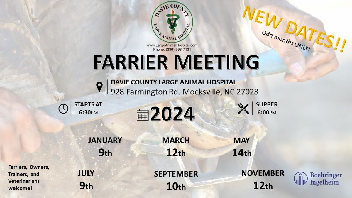 DCLAH Farrier Meeting