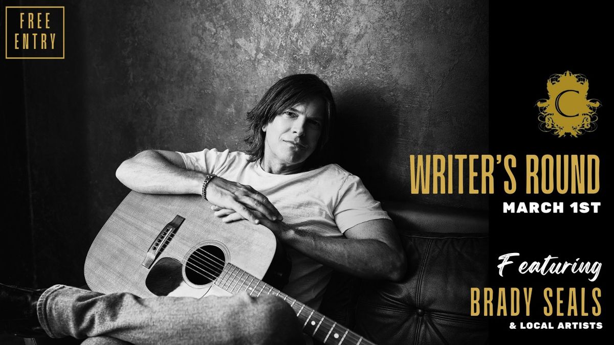 Chenault Vineyards presents Pickin' on the Vine Writer's Round featuring Brady Seals