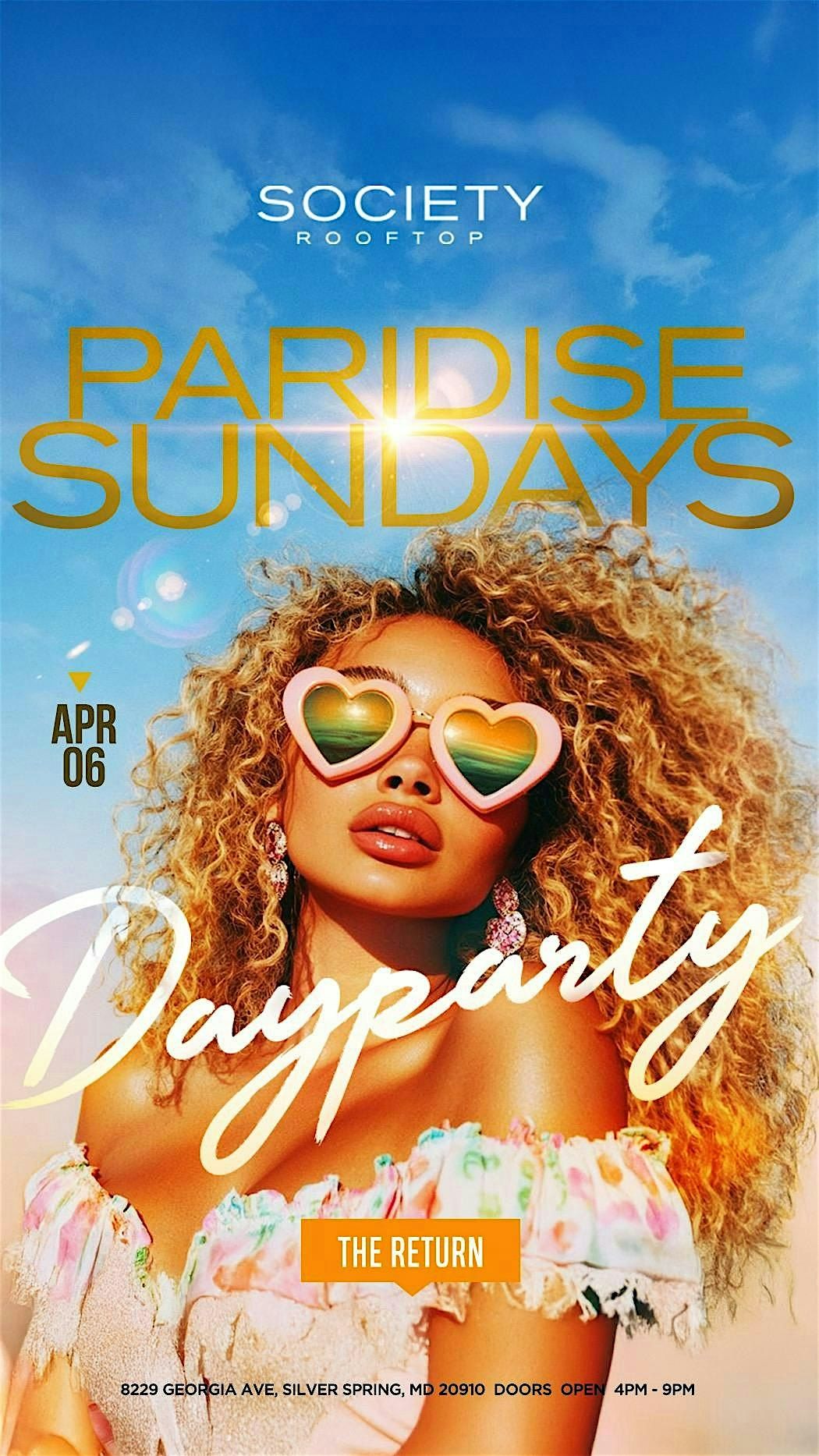 PARADISE SUNDAYS: THE BEST DAY PARTY SERIES EVER  !!