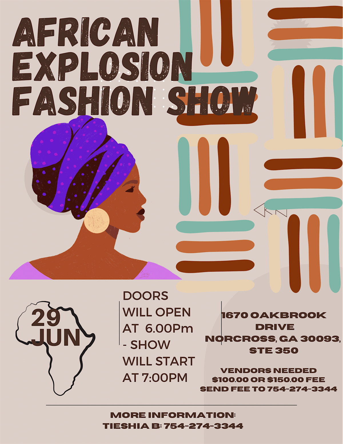 African Explosion Fashion Show