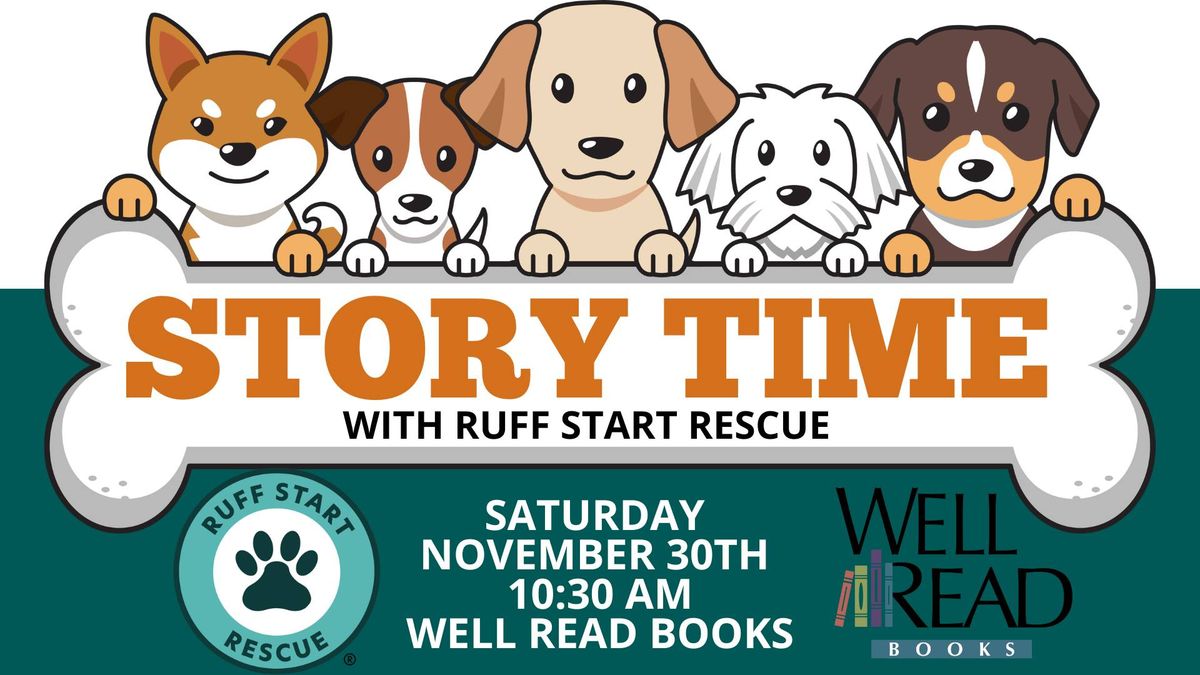 Story Time with Ruff Start Rescue @ Well Read Books