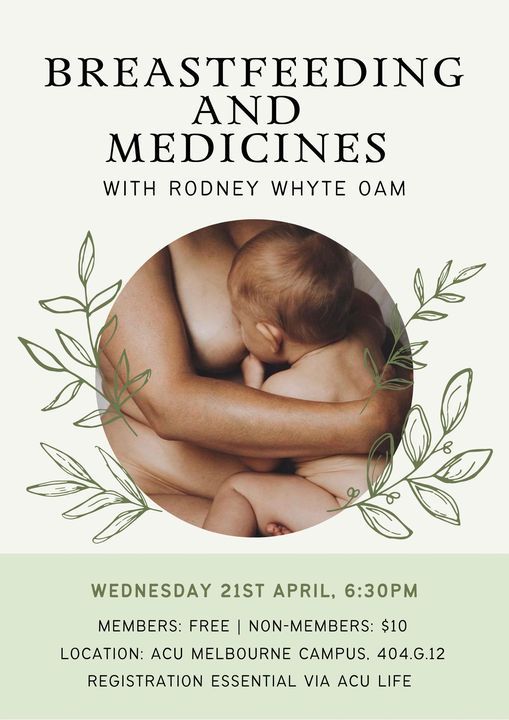 Breastfeeding and Medicines with Rodney Whyte
