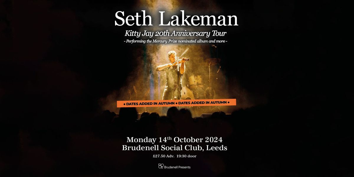 Seth Lakeman 'Kitty Jay 20th Anniversary Tour' - Live at The Brudenell