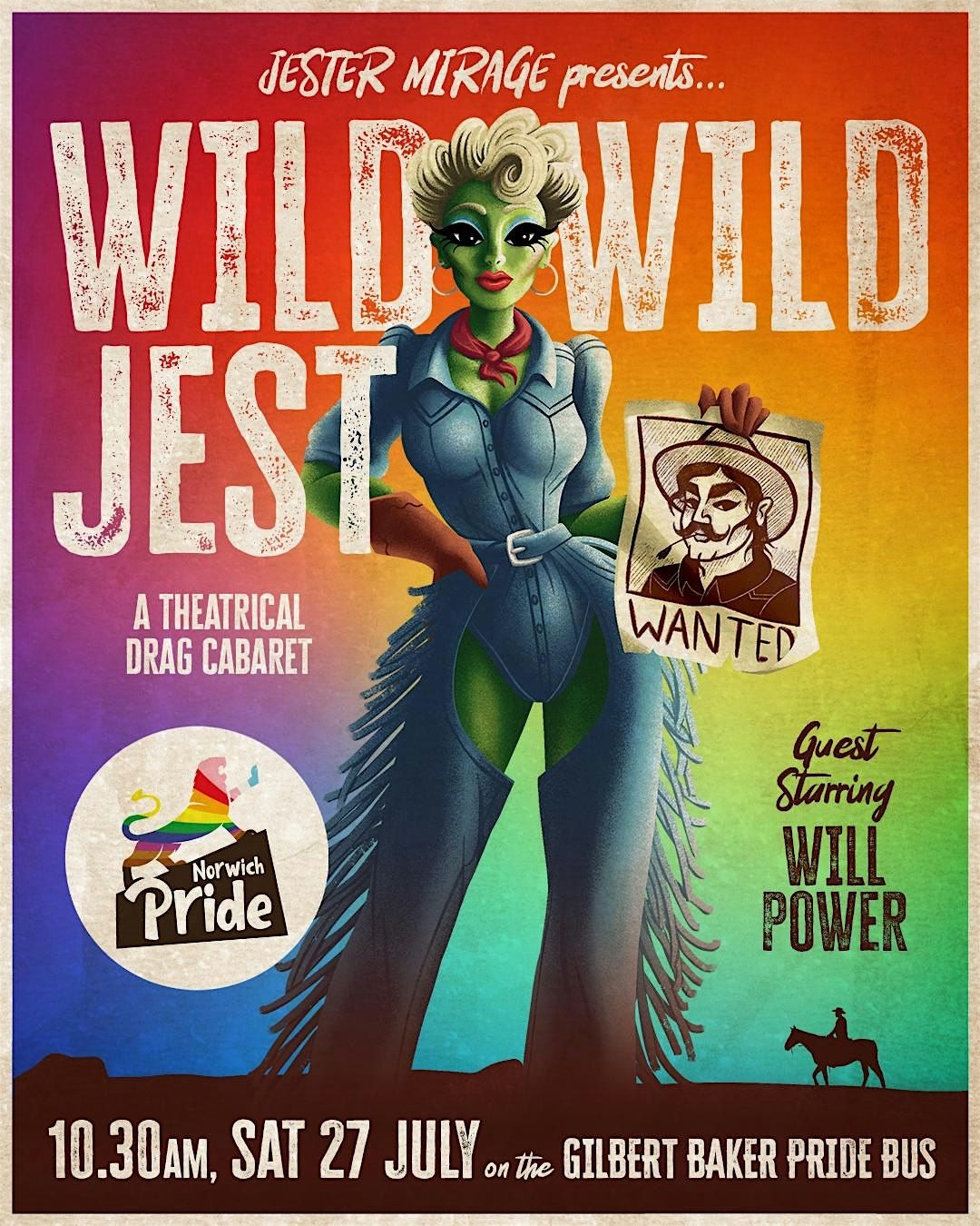 WILD WILD JEST: A Theatrical Drag Cabaret