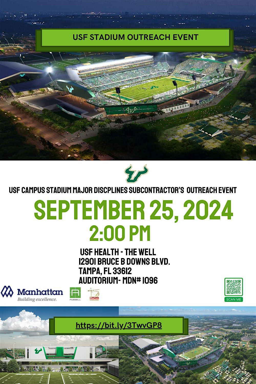 USF Stadium Major Discipline Subcontractor's Outreach Event