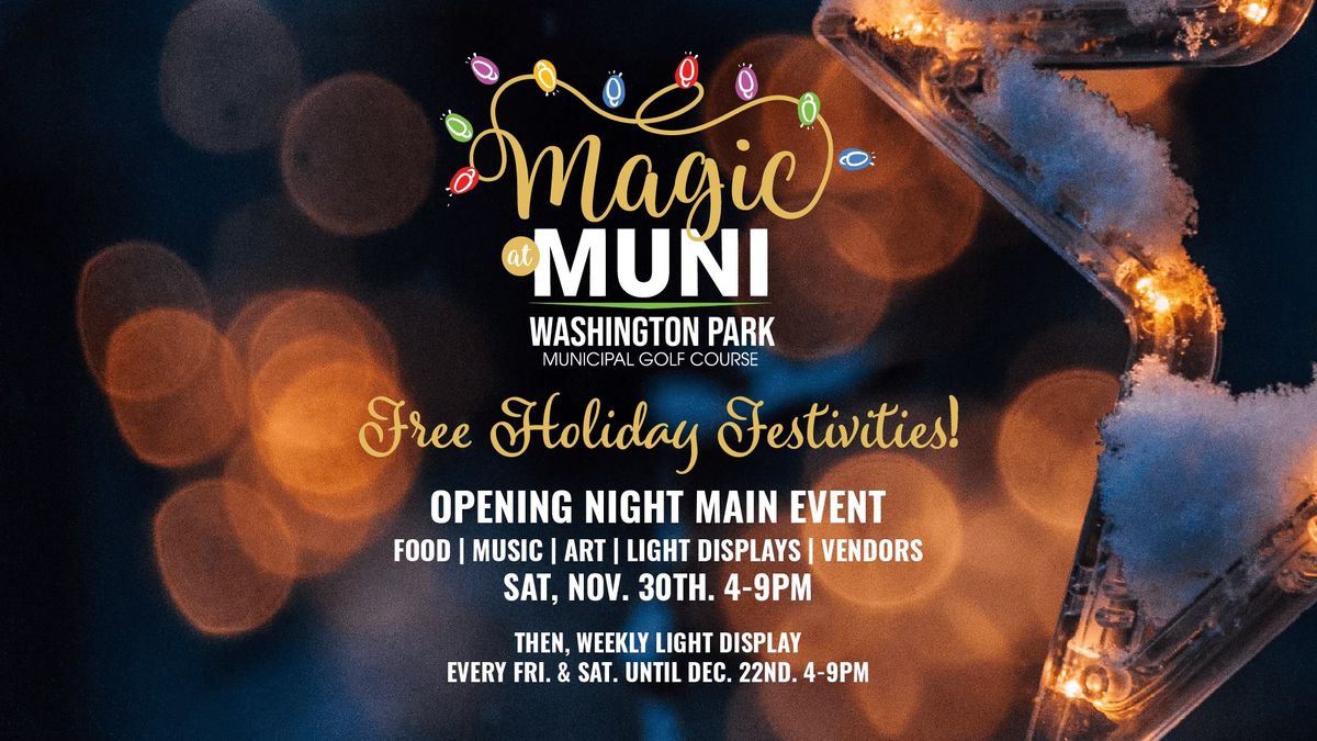 Magic at Muni - Kenosha's second annual Holiday Lights Display 