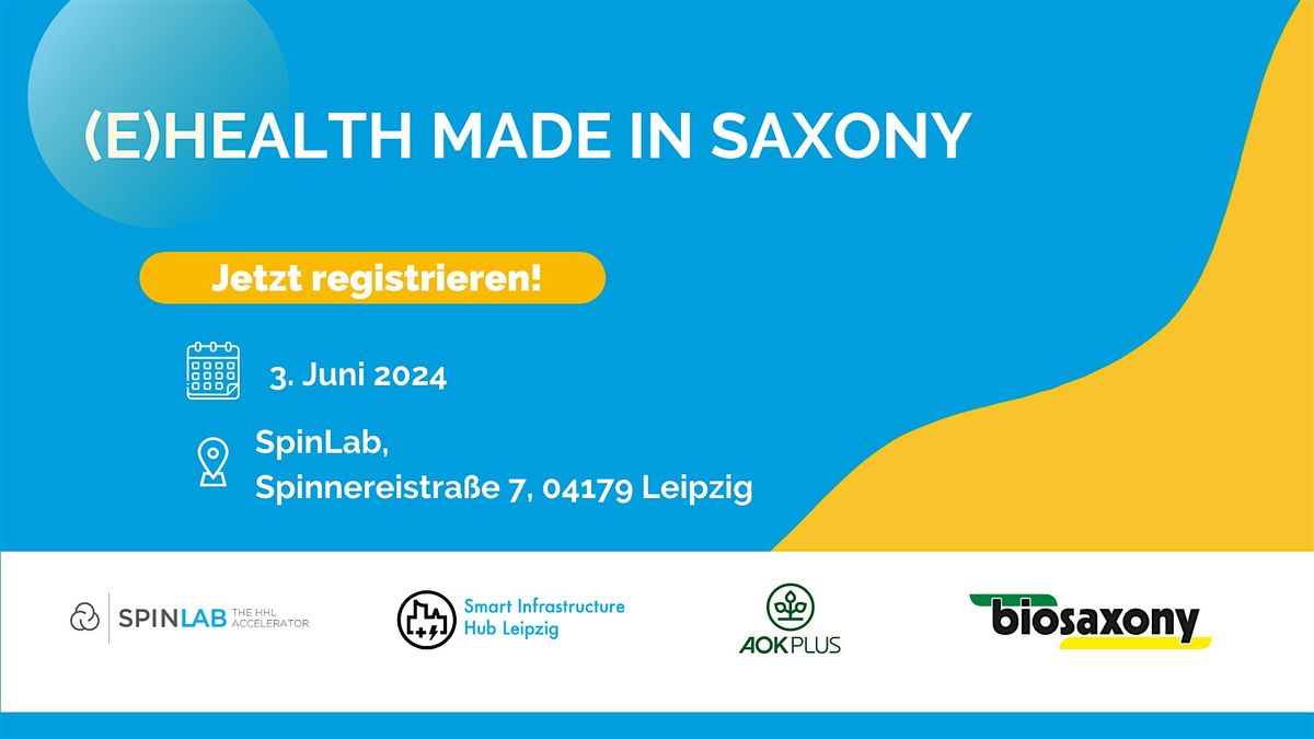 (e)Health made in Saxony