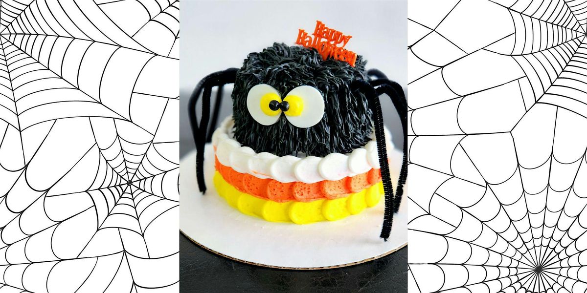 Candy Corn & Spiders Cake Class - FAYETTEVILLE