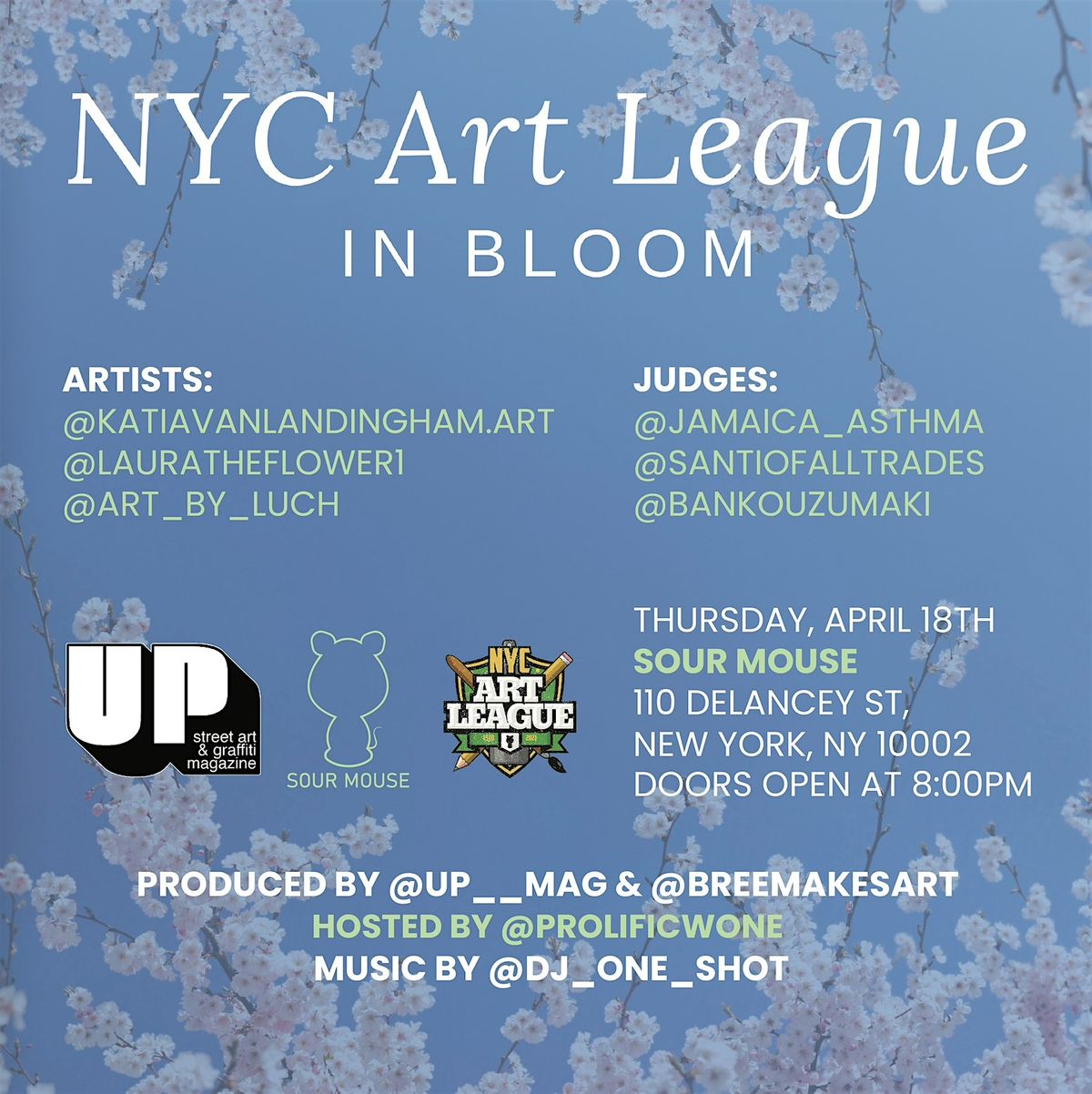 NYC Art League - April 2024 Match