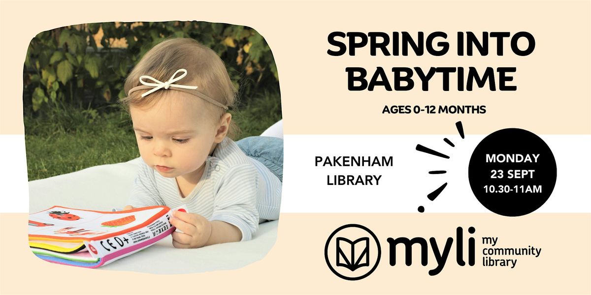 Spring into Babytime @ Pakenham Library