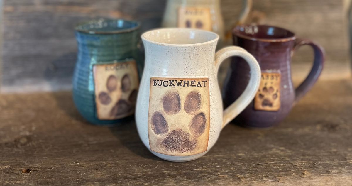 Paw Print Mugs at the Midwest Jack Russell Terrier Club Fun Day