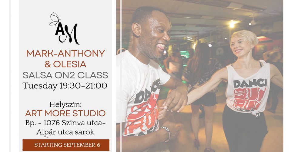 Salsa On2 Intermediate-Advance with Mark-Anthony & Olesia (New Group)