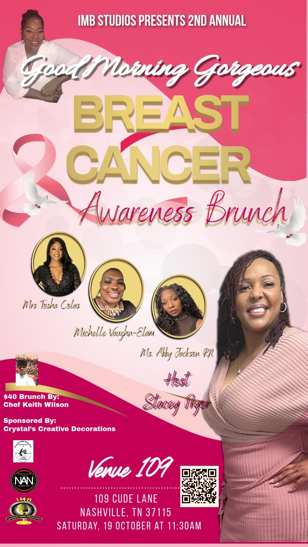 Good Morning Gorgeous Breast Cancer Awareness Brunch