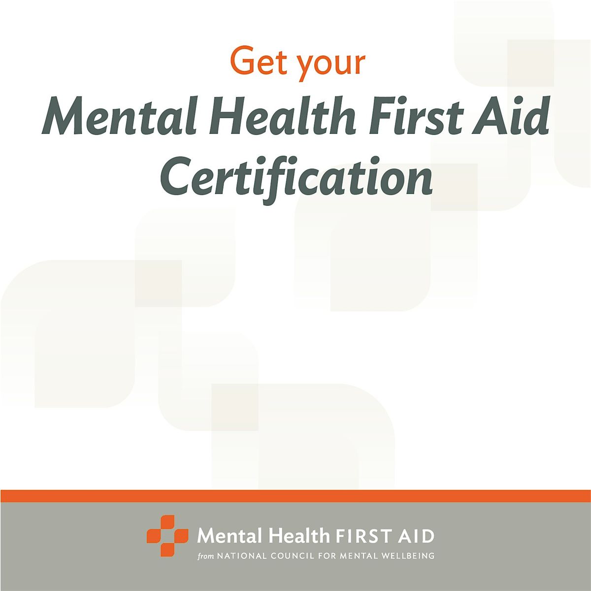 Blended Virtual Adult Mental Health First Aid